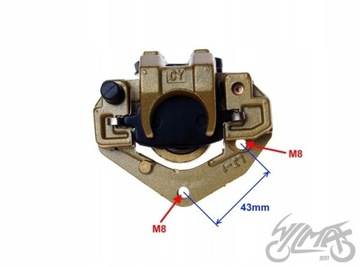 Передний тормозный зажим