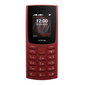 Telefon NOKIA 105 (2023) DUAL SIM Czerwony
