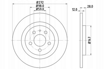 CÍVKA ZAPALOVACÍ HELLA 5DA 358 168-771