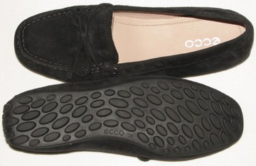ECCO Devine Moccasins кожаные замшевые мокасины 370843 как Новые 38/38.5