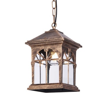 Lampa Ogrodowa Wisząca Latarnia Regulowany Zwis