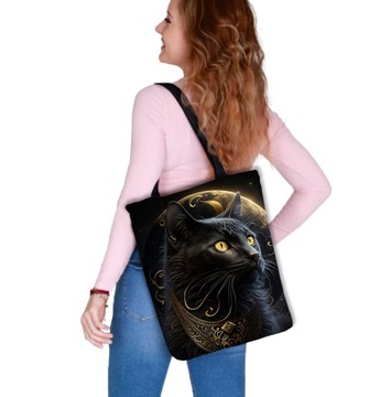 Torebka płócienna miejska shopper na ramię Bertoni Sunny - Diuna
