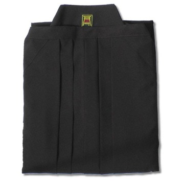 Bushi Hakama YUGA spodnie Aikido Iaido Kendo 50% bawełna czarna 160 cm