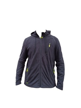 Kurtka polarowa z kapturem e.s.motion 2020 R.2XL czarny