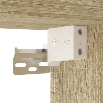 Wiszące szafki telewizyjne, 3 szt., dąb sonoma, 57