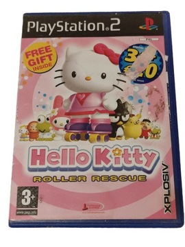 PS2 HELLO KITTY ROLLER RESCUE GRA PREMIEROWE WYDANIE PLAYSTATION 2