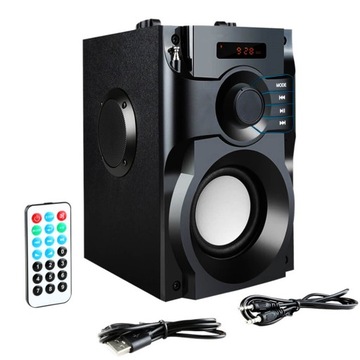 GŁOŚNIK BLUETOOTH PRZENOŚNY KOLUMNA BOOMBOX RADIO