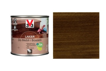 V33 Lakier Do Mebli i Boazerii Dąb Ciemny 0,25L
