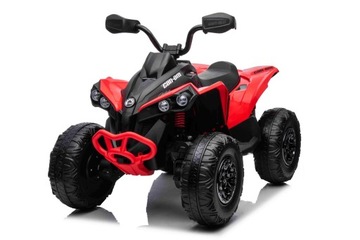 Большой аккумулятор Quad Maverick CAN-AM ATV 4x200W 24V7Ah Красный