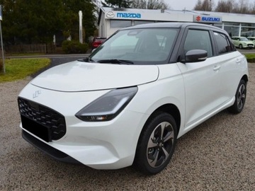 Suzuki Swift VI Hatchback Facelifting 1.2 DualJet SHVS 83KM 2025 SUZUKI Swift 1.2 Dualjet SHVS Elegance CVT Hatchback 83KM 2025