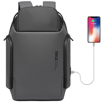 Plecak Bange BG-7277 na laptopa 15,6 z USB pojemny SZARY