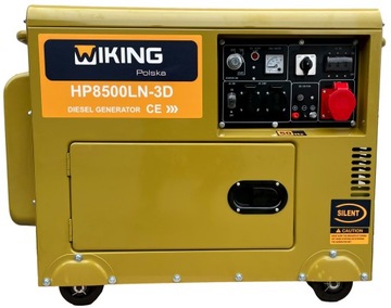AGREGAT PRĄDOTWÓRCZY DIESEL 7,5kW generator CICHY