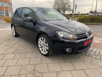 Volkswagen Golf VI Hatchback 5d 1.4 TSI 122KM 2010 HIGH-LINE ALU 18 LED TEMPOMAT CLIMATRONIC ALCANTARA, zdjęcie 1
