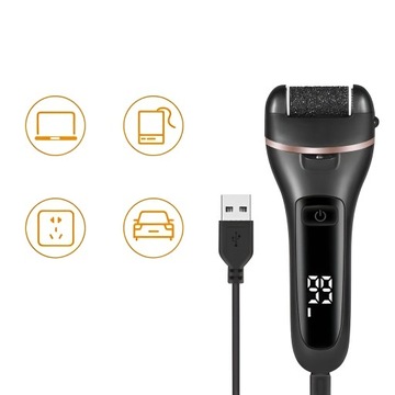 ЭЛЕКТРИЧЕСКАЯ НАПИЛОЧНАЯ МАШИНА ДЛЯ НАПОЛНЕНИЯ ПЯТОК НАБОР ТЕРК LCD ИЗ 6 ВАЛИКОВ ТЕРКА XXL