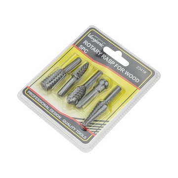 Набор съемников по дереву, фрез, съемников, рашпилей для шлифовки, 5 шт.