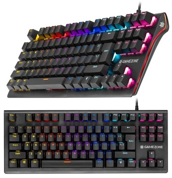 GAMINGOWA KLAWIATURA MECHANICZNA RGB E-SPORTOWA