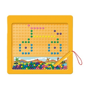 Drawing Board Dot Beads Doodle Board for Preschool Kids Girls Boys