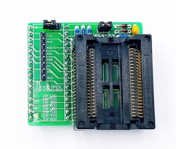 Адаптер SOP44 - PDIP32+1 28/29F(LV)x00 Willem ZIF
