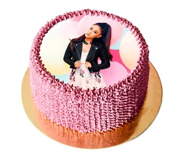 Ariana Grande Opłatek na Tort Gruby Premium