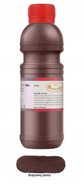 RENOSKÓR FARBA LAKIER DO SKÓRY BRĄZOWY JASNY 200ML
