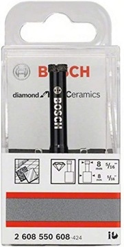 BOSCH Wiertło diamentowe Ø 8 mm do pracy na mokro