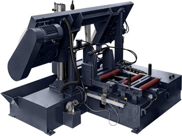 PIŁA PRZECINARKA TAŚMOWA CIĘCIE 400 mm 4kW AUTOMATYCZNA DO PAKIETÓW