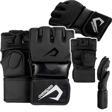 Rękawice treningowe MMA Overlord X-MMA Czarne r. S