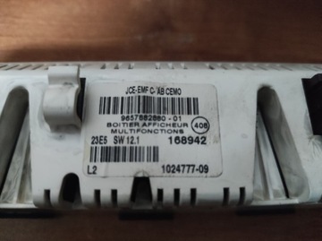 9657882880-01 DISPLEJ CITROEN C5