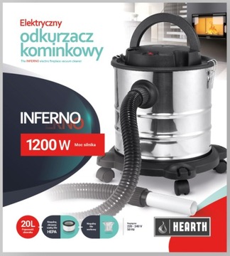 ШЛАНГ ДЛЯ ПЫЛЕСОСА КАМИНА INFERNO 80 СМ ДИАМЕТР 40 мм