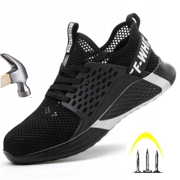 BUTY ROBOCZE PÓŁBUTY LEKKIE ODDYCHAJĄCE 36-46