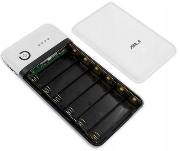 Корпусный модуль PowerBank 6x18650 2xUSB 5 В 6 В 9 В 12 В