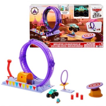 Mattel Disney Auta Popisowa pętla 2 autka HGV73