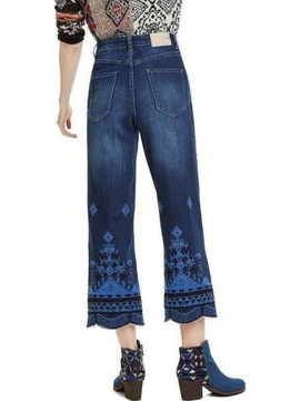 Desigual Spodnie damskie, Jeans GIULIA 18WWDD50-5008-28