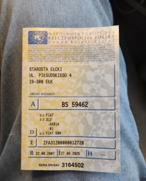 Fiat 500 II Hatchback 3d 1.3 TD 75KM 2007 Fiat 500 2007r, 1.2 Diesel. Uszkodzony prawy przod i tyl. Jezdzi. 1.2, zdjęcie 25