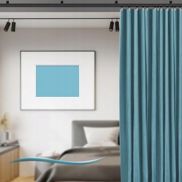 5M SZYNA DO ZASŁONY SUFITOWEJ SZYNA SUFITOWA DO ZASŁON SYSTEM SZYN DO FIRAN