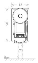 УПЛОТНИТЕЛЬ АКУСТИЧЕСКИЙ ПЛЮС 830 мм