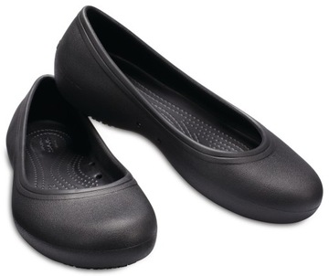 Baleriny Damskie Buty Crocs At Work Flat 38,5