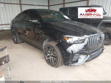 Mercedes GLE V167 2024 Mercedes-Benz GLE 53 amg coupe 4matic, 2024r., 3.0L 3.0 Benzyna 429KM