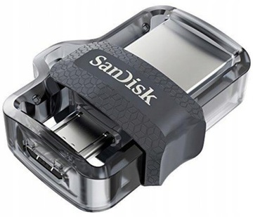 Pendrive SANDISK Ultra Dual Drive 256GB 150MBs OTG micro USB