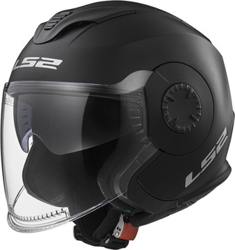 Kask Otwarty LS2 OF570 Verso Solid Matt Black XS