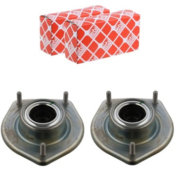 PODUSZKI + ŁOŻYSKA PRZÓD FIAT SEICENTO CINQUECENTO