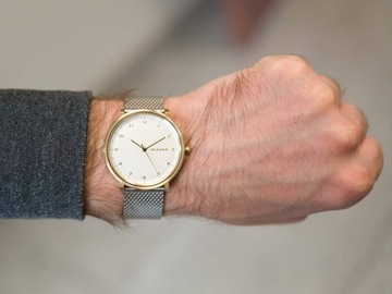 MĘSKI ZEGAREK SKAGEN SKW6170 HALD KLASYCZNY MESH