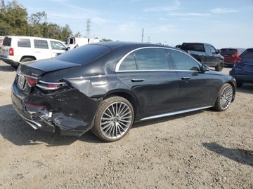 Mercedes Klasa S W223/V223 2022 Mercedes-Benz Klasa S S 580 4Matic 2022 4.0l 4.0 Benzyna 496KM, zdjęcie 3