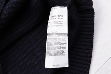 ARMANI JEANS SWETER MESKI WEŁNIANY PREMIUM SM