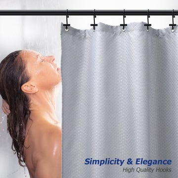 S-ОБРАЗНЫЕ ДЕКОРАТИВНЫЕ ДУШЕВЫЕ КРЮЧКИ ДЛЯ ШТОР