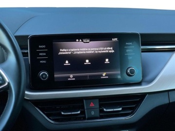 Skoda Scala Hatchback 1.0 TSI 110KM 2022 Skoda Scala Salon PL Szary Steel FV23 Climatronic Grzana szyba ASO, zdjęcie 25