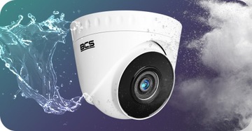 Купольная IP-камера BCS-V-EIP15FWR3 BCS 5 Мп ИК 30 м 2,8 мм Приложение PoE