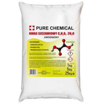 KWAS SZCZAWIOWY PRZECIW WARROZIE 99,5% 25 kg