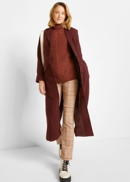 BONPRIX BEZRĘKAWNIK SWETERKOWY ZE STÓJKĄ PLUS SIZE R.48/50 Z093113