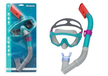 Набор для дайвинга Blue Mask Snorkel для детей 14 лет Bestway 24068